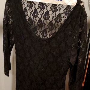Black Lace guess dress